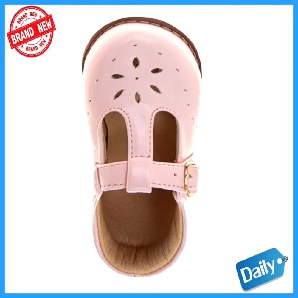 Infant Toddler Girls Mary Jane Flats Slip-On Formal Dress Shoes Size 3-8